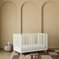 thumbnail image 4 of Art of Nursery by Storkcraft Sicily Deluxe 3-in-1 Convertible Crib with Bonus Toddler Guardrail, Frosted Oat with Driftwood, 4 of 16