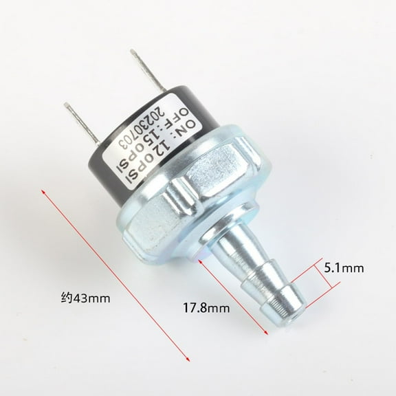 Air Compressor Pressure Power Switch For Mechanical Pneumatic Pressure Switch 120-150PSI