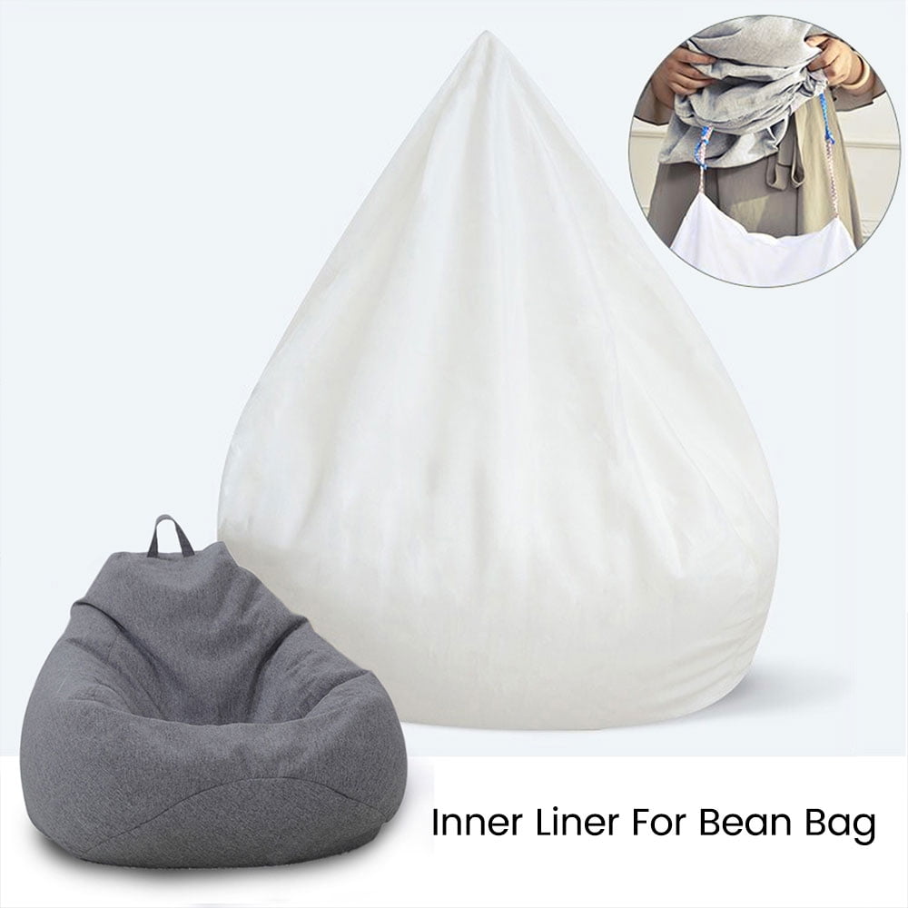 Inner Liners for Bean Bag Chair Covers Large Zipper Opening Lazy Sofa Bean Bag Liner Insert Replacement Cover Size : 6ft 