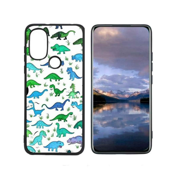 Dino-Reptile-97 Phone Case, Degined for Moto G Power 2022 Case Men Women, Flexible Silicone Shockproof Case for Moto G Power 2022