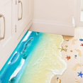 thumbnail image 2 of 1 Pack Beach Wall Decals , Removable Sticker , Beach 3d Bedroom Living Room Floor Paste Kindergarten Environment Decoration Home Decor, Bathroom Kitch, 2 of 5