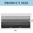 thumbnail image 3 of Black Grey Ombre Fluorescent Light Covers, Farmhouse Vintage Wooden Striped Magnetic Light Covers for Ceiling Lights, Fluorescent Ceiling Shade Filters for Classroom Bedroom Office 4x2Ft x 1PCS, 3 of 8