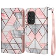 thumbnail image 2 of Case for Samsung Galaxy A15 A14 A03S A12 A13 A23 A53 A54 5G Wallet Case,Takfox [RFID Blocking] 9 Card Holder Stand [Shockproof TPU Interior Case] PU Leather Magnetic Protective Flip Cover[Marble], 2 of 7