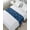 Navy blue, variant on Bed Runner Scarf for Twin Size Bed, Red Plaid Snowman Christmas Beds Scarf Throws for Foot of Bedding, Winter Snowflake Xmas Gifts Decorative Beds Runners for Bedroom Guestroom, 71"x20"