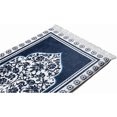 thumbnail image 3 of East West Souk Original Prayer Mat \u2013 Soft & Comfortable Islamic Prayer Rug (Florish Blue), 3 of 3