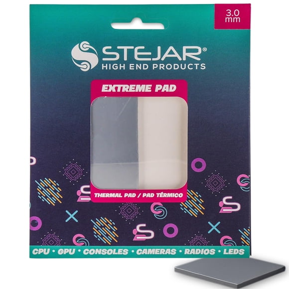 Almohadilla Térmica Stejar 95 x 45 x 0,3 cm 12,8 W/mK para CPU, GPU, PS5