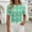(Fashion 63)Green, variant on Aimik Casual Tee For Women Summer Fashion Print Crew Neck Short Sleeve T Shirt Comfort Slim Womens Tops