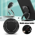 thumbnail image 2 of Magnetic Metal Car Mount Dashboard Mobile Phone Holder 360 Rotation Stand Cute Bear Shape Bracket, 2 of 7
