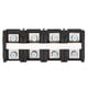 thumbnail image 5 of Terminales De Tornillo, Bloque De Terminales AC600V Eléctrico Con Cubierta Para Cableado De Distribución De Energía Automotriz OTVIAP TC‑1004(8 puntos de contacto), 5 of 8
