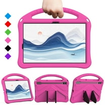 SaniMore Kids Case for Samsung Galaxy Tab S9 11 Inch 2023 SM-X710/X716B/X718U, [Handle & Kickstand] [Protective & Shockproof] Boys Girls Friendly Cover for Galaxy Tab S8 2022 / S7 2020 11", Rose