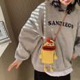 thumbnail image 4 of Bolso cruzado tejido a mano para mujer bolsa de teléfono móvil Ehuebsd con boca de salchicha de punto artesanal bandolera pequeña para monedas novedad de 2022, 4 of 9