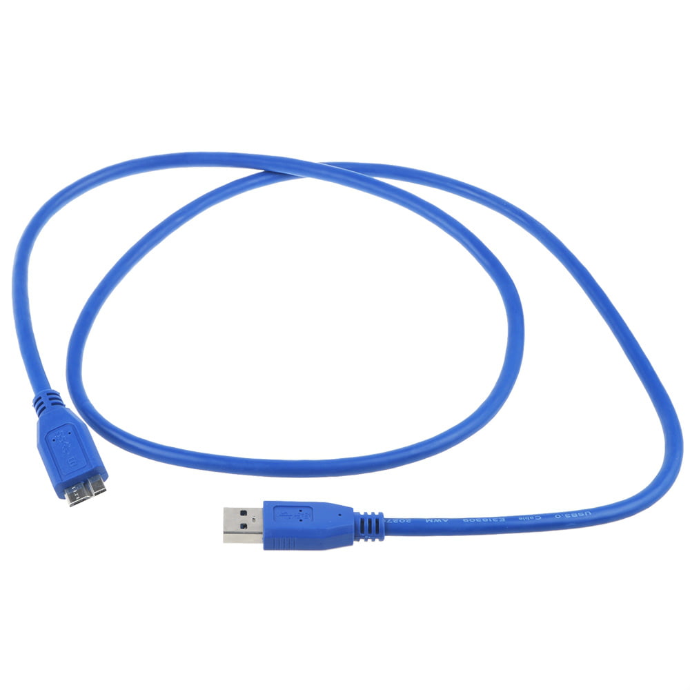 3ft USB Data Cable Cord For WD Elements 2TB Portable Hard Drive WDBU6Y0020EESN 