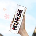 thumbnail image 4 of Nurse Tumbler With Lid And Straw Nurse Life Nurse Graduation Gift Nurse Gifts For Women Nurse Cup Water Bottle Nurse Travel Mugs 20oz Nurse Insulated Skinny Tumbler, 4 of 6