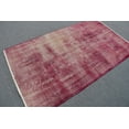 thumbnail image 2 of Area Rug, Vintage Rug, Turkish Rug, Antique Carpet, 48x83 inches Purple Carpet, Muted Rug, Bohemian Bedroom Rug, Floor Carpet, 12222, 2 of 10