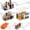 8-Pack, variant on Stackable Plastic Storage Containers 8-Pack For Kitchen Pantry Fridge Organization