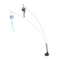 thumbnail image 1 of Suction Cat Feather Wand Suction Cat Feather Wand Interactive Cat Toy Toy Double End Removable Steel Wire Interactive Cat Teaser Stick Toy For Indoor Pet Cat Kitten Chaser, 1 of 8