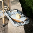 thumbnail image 3 of Beaumont Lane Black & White Rattan Bar Cart, 3 of 9