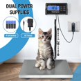 thumbnail image 3 of Large 440lbs Shipping Scale, 15"X 12" Platform Heavy Duty Stainless Steel Platform for Postal Industrial Floor Business Office Home Warehouse Package, 3 of 9
