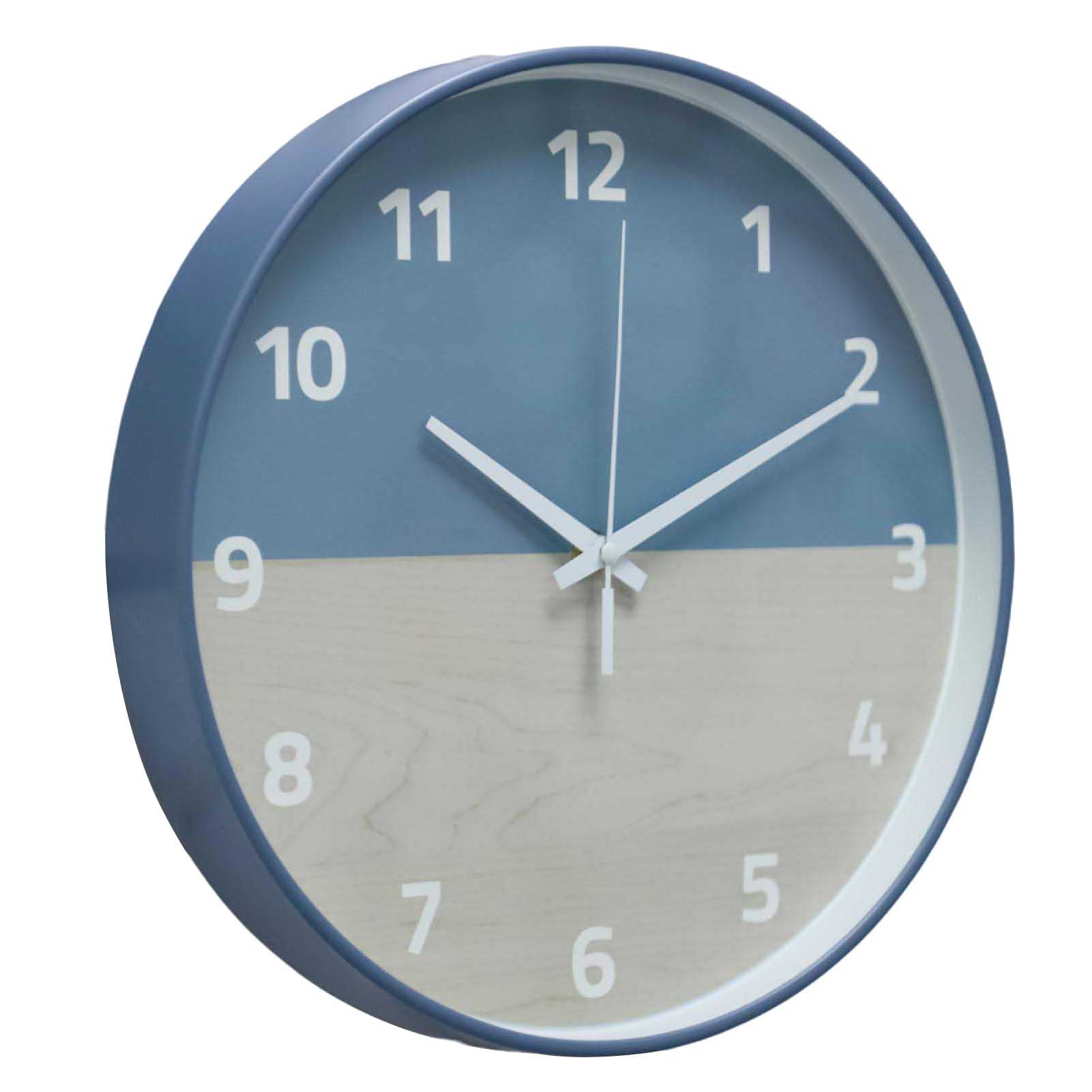 Wall Clock Eyecatching Precise Batteryoperated Highly Transparent