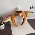 thumbnail image 4 of Figura de juego de Legend of Zelda, accesorio de Cosplay de cerdo de enlace, banda para el pelo para la cabeza Kawaii, accesorios para el cabello con orejas 3D de dibujos animados divertidos, 4 of 5
