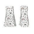 thumbnail image 6 of Defioc Cute Cat Pattern Women's Summer Dresses 2025 Beach Casual Sleeveless Tank Loose Sundress Beach Vacation Clothes with Pocket -Medium, 6 of 7