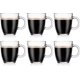 thumbnail image 1 of Coffee Mug, 6 Count (pack Of 1) Clear -350ML, 1 of 5