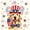 Patriotic 03, variant on Manfei Watercolor Cupcake Queen Sheets, USA Flag Stars Queen Sheet Sets, Red Blue White, Polka Dots Reversible 4pcs (1 Flat Sheet, 1 Fitted Sheet and 2 Pillowcases)