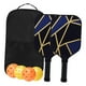 thumbnail image 5 of Juego de 2 de Pickleball portátiles con bolsa de transporte, regalo, raquetas de Pickleball profesionales para interiores y exteriores,, 5 of 7