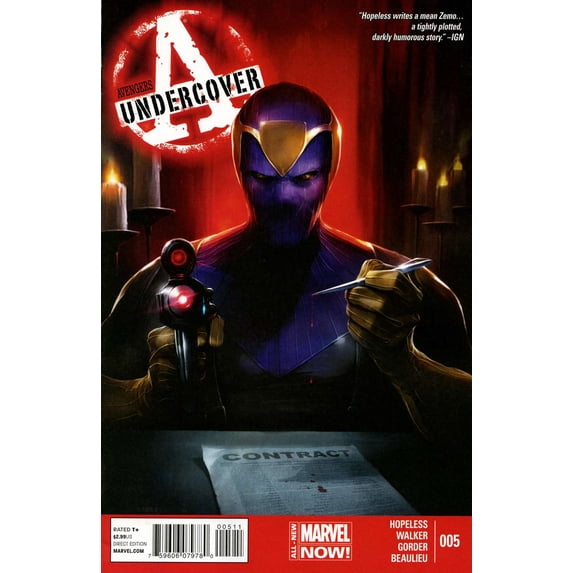 Avengers Undercover #5 VF ; Marvel Comic Book