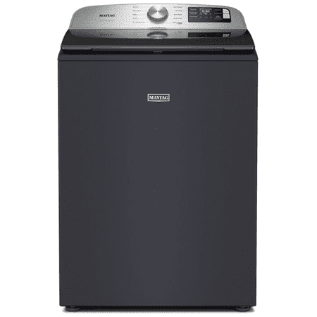 Maytag - 5.2 Cu. Ft. Smart Top Load Washer with Extra Power - Midnight Steel
