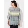 thumbnail image 2 of Catherines Women's Plus Size Santa Fe Peasant Top, 2 of 3