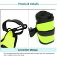 thumbnail image 3 of Marcador de superficie Boya Buceo con gancho giratorio Boquilla inflable SMB Buceador submarino Debajo del accesorio flotante para buceadores Amarillo fluorescente Advancent  OD003517-02, 3 of 7