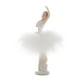 thumbnail image 1 of Estatua de niña bailarina Decoración Adorno de escritorio Colecciones Figura de niña Figura de niña enchapado, 1 of 9