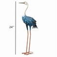 thumbnail image 6 of BZPIZ 24" Garden Porch Goose Statues, Crane Farm Fence Decor, Metal Real Porch Crane Decor, Outdoor Animal Sculptures & Statues, Perfect for Home Garden Stairs, Backyard, Farm, Patio, 6 of 6