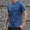 Blue, variant on Hemlock Mens Summer Tops Swim Short Sleeve Tshirts Workout Button Up Dress Shirts,Casual O-Neck T-Shirt Fitness Sport Fast-Dry Breathable Top Blouse, Green 7XL