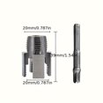 thumbnail image 1 of HLONK 2-In-1 Multi-Functional Pipe Thread Cutting Machine - Water Pipe Thread Processing Tool for Plumbers And DIY Enthusiasts | Multi-Purpose Thread Cutting Machine | Durable Metal Const, 1 of 7