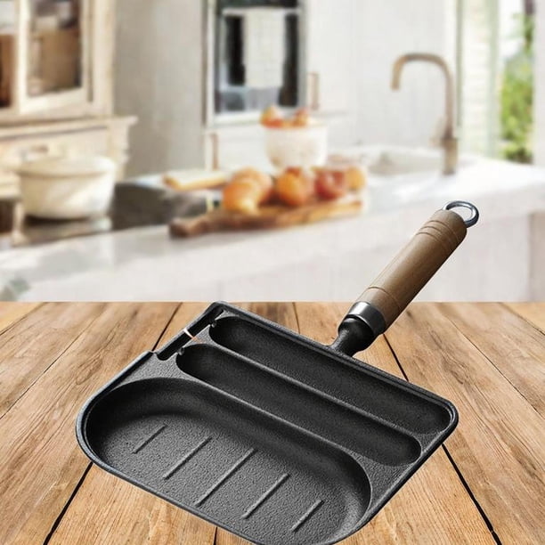 Sartén antiadherente para patatas fritas, utensilios de cocina, sartén para tortilla, sartén para panqueques para regalos, actividades en , Sartén para carne