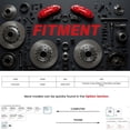 thumbnail image 2 of Funire Front Brake Kit for Chevrolet Cobalt 2005-2010 Geomet Drilled Rotors+Ceramic Brake Pads (10.1in) 256mm Brake Kits Replacement Brake Pad & Rotor Kit, 2 of 9