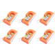 thumbnail image 1 of Mini Herramienta 2 en 1 Nivelador Burbujas Gancho Cadena Metal () Naranja, 1 of 2
