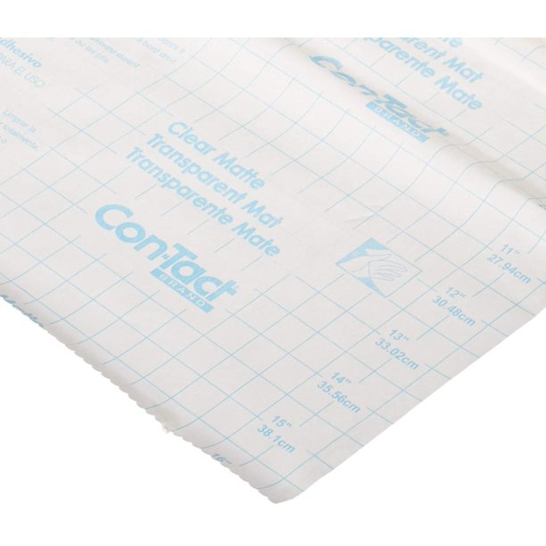 ConTact Brand Shelf Liner and Privacy Film, Clear Cover SelfAdhesive SemiTransparent Liner