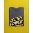 thumbnail image 3 of Lgbtq+ Power T-Shirt Men -Smartprints Designs, Male 4X-Large, 3 of 4