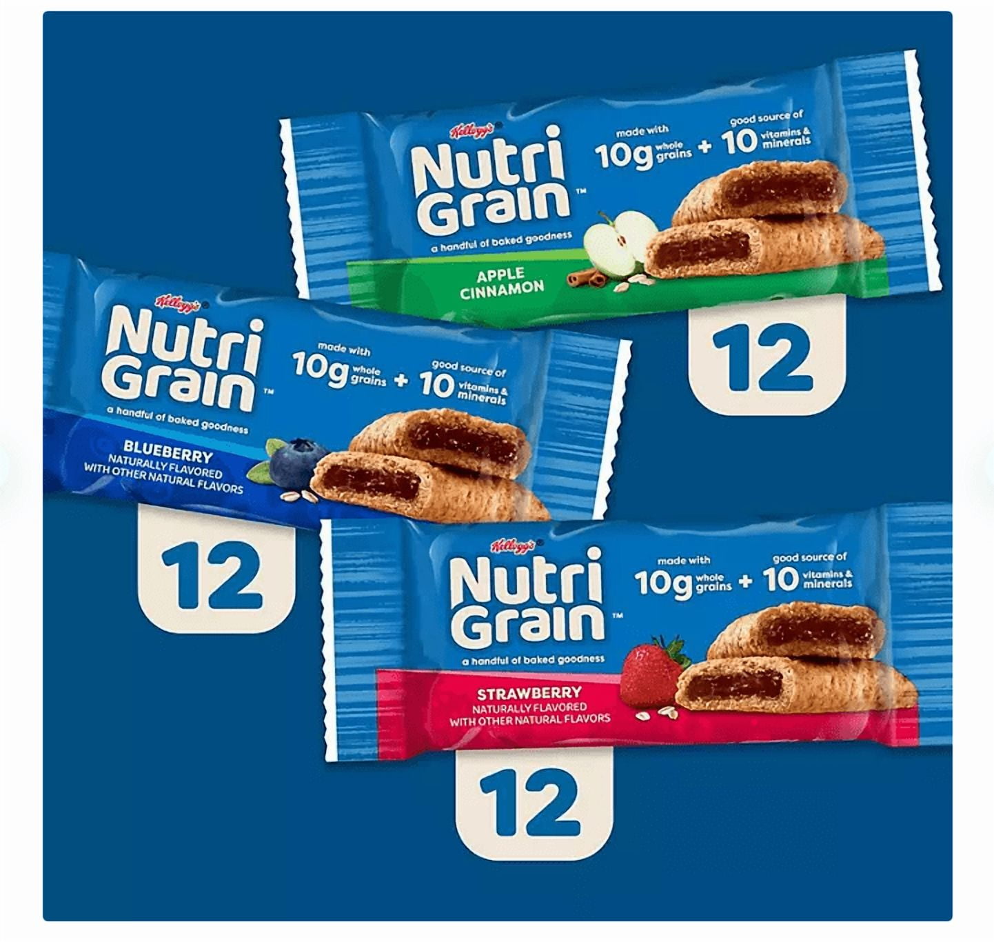 Nutri-Grain Bars Variety Pack, 1.3 oz., 36 pk.