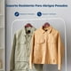 thumbnail image 4 of Ganchos de Madera Premium Serenelife, Ahorradores de Espacio, Resistentes, con Gancho Metálico Giratorio de 360°, para Abrigos, Pantalones y Vestidos, Cereza, Pack 50, 4 of 7