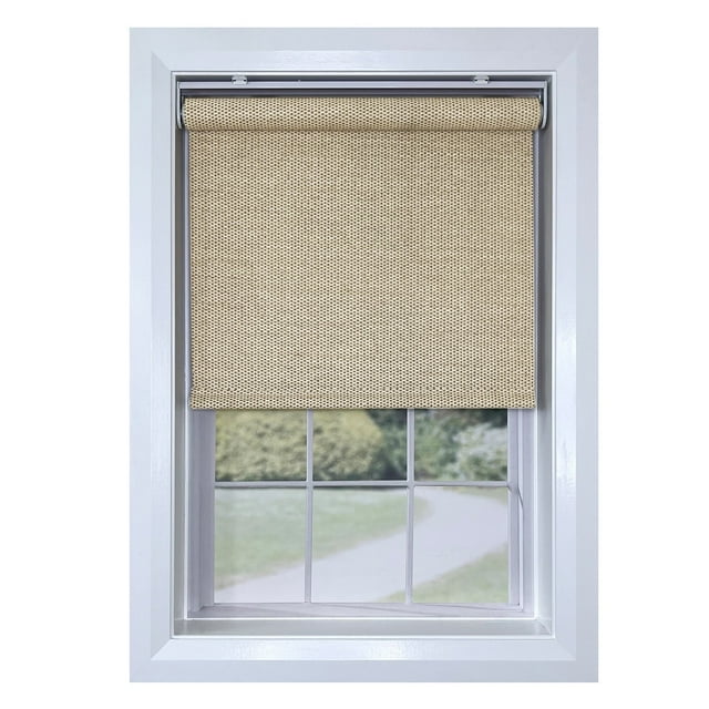 Versailles - Store à Rouleau Sans Cordon, Collection Marcellus, Fermeture en Douceur, 35 Pouces x 72 Pouces, Beige