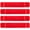 B:Red,400PCS, variant on 400 Pieces Orange Pipe Cleaners Chenille Stem for DIY Art Craft Decorations (6mm x 12 Inch)
