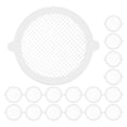 thumbnail image 1 of 28 cubiertas desechables para drenaje de ducha, pegatinas de malla para atrapar el pelo, trampa redonda para el pelo, para baño, cocina, fregadero, ducha, limpiador de colador, 1 of 5