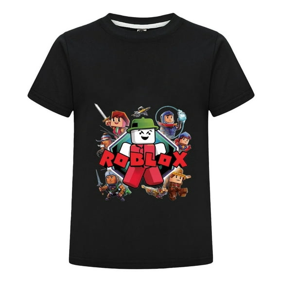 Ropa Gamer Infantil Roblox, Camiseta de Niño con Estilo Divertido, Playera de Algodón Suave, Ideal para Cumpleaños