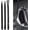 Black, variant on 3 count Plastic Scraper Tool - Multi-Purpose Non-Scratch Scrapers Cleaning Tool for Tight Spaces - Pen-Shaped Label Sticker Remover Scraper for Detailing Kitchen Crevices Gaps (Black)