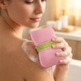 thumbnail image 5 of 2 Pack Sponge Soap Scrubber Bag, Exfoliating Loofah Mesh Body Wash Pouch, Reusable Bar Soap Holder with Hanging Loop, for Shower, Gym, and Travel, 2 Count, 5 of 8