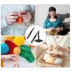thumbnail image 4 of Handmade Wrist Yarn Holder Sturdy String Dispenser Holder for Knitting and Crochet Enthusiast, 4 of 5